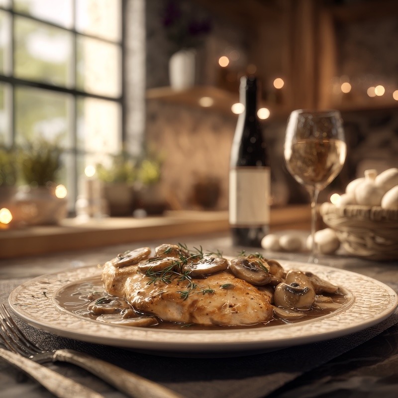 Chicken Marsala with Mushrooms Recipe